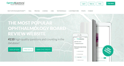 Desktop Screenshot of ophthoquestions.com