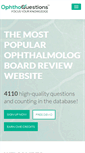 Mobile Screenshot of ophthoquestions.com